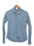 Vorschaubild 1 von Damen Hemdbluse Gr. 34/XS Blau Gestreift Casual