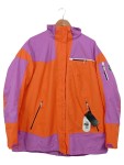 Vorschaubild 1 von Outdoorjacke Herren Gr. 50/L Orange Lila Funktionsjacke