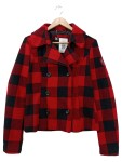 Vorschaubild 1 von Damen Outdoorjacke Holzfällerjacke Kariert Rot Schwarz Gr. M