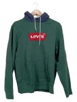 Vorschaubild 1 von Hoodie Kapuzenpullover Herren Gr. M Grün Logo Baumwolle
