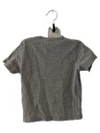 Vorschaubild 2 von T-Shirt Kinder Gr. 128 Just Do It Grau Kurzarm Baumwolle