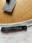 Vorschaubild 4 von TREND BY Damen T-Shirt Gr. 40 (L) Weiß Modern Grafisch