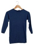 Vorschaubild 1 von Tortue Mädchen Pullover Gr. 128 Blau Glitzer Pailletten