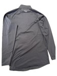 Vorschaubild 2 von Herren Langarmshirt Sportlich Grau Gr. S Polyester Half-Zip