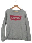 Vorschaubild 1 von Damen Sweatshirt Grau Gr. 36/S Casual Sportlich Logo-Print