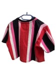 Vorschaubild 2 von T-Shirt Damen Gr. 34/XS Mehrfarbig Baumwolle Gestreift Streetwear