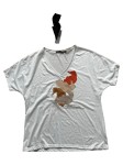Vorschaubild 2 von TREND BY Damen T-Shirt Gr. 40 (L) Weiß Modern Grafisch