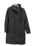 Vorschaubild 1 von Damen Winterjacke Mantel Gr. 36/S Schwarz Meliert Casual