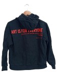 Vorschaubild 2 von Damen Kapuzenpullover Hoodie Schwarz Mondrian Art Einheitsgröße