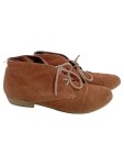 Vorschaubild 1 von Schnürschuhe Damen Braun Gr. 36 Wildleder Casual