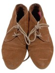 Vorschaubild 3 von Schnürschuhe Damen Braun Gr. 36 Wildleder Casual