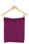 Vorschaubild 1 von Mötivi Damen Minirock Lila Gr. 38/M Elegant Vintage Viskose Strass
