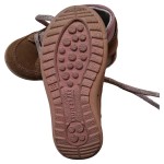 Vorschaubild 3 von Lauflernschuhe Mädchen Gr. 22 Braun Rosa Wildleder Herz