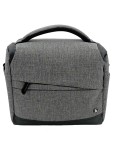 Vorschaubild 1 von Kameratasche Grau Polyester Fototasche Schultertasche 18x14x12 cm
