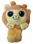 Vorschaubild 1 von Löwen Handpuppe Stofftier Gelb Plüschtier Kuscheltier Kinder Spielzeug