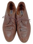 Vorschaubild 2 von Damen Schnürschuhe Gr. 37 Braun Klassische Brogues Leder Business