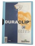 Vorschaubild 1 von DURACLIP Klemmmappe A4 30 Blatt Hellblau Schnellhefter by DURABLE