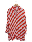 Vorschaubild 1 von Bluse Damen Gr. 42 XL Mehrfarbig Gestreift Casual Langarm