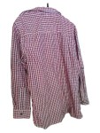 Vorschaubild 2 von Herren Trachtenhemd Rot kariert Gr. 42/XL Traditionell