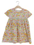 Vorschaubild 1 von Sommerkleid Kinder Mehrfarbig Gr. 104 Baumwolle Blumenmuster Farbenfroh