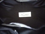 Vorschaubild 3 von LEINS' Damen Jerseykleid Schwarz Gr. 38 Langarm Viskose Casual