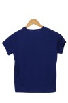 Vorschaubild 2 von Kinder T-Shirt Blau Gr. 52/XL Sportlich Casual Logo