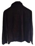 Vorschaubild 2 von Fleecejacke Damen Schwarz Gr. 36/S Baumwolle Polyester Uni Casual