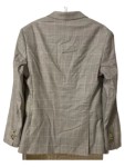 Vorschaubild 2 von Herren Sakko Gr. 48 Grau Kariert Business Blazer