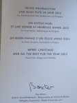 Vorschaubild 3 von Schweiz Helvetia Briefmarke 90 Rappen Viererblock 2001 Weihnachten gestempelt