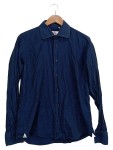 Vorschaubild 1 von Business Hemd Herren Gr. 42 Slim Fit Blau Langarm