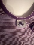 Vorschaubild 6 von Sommerkleid Kinder Gr. 104 Lila Baumwolle Gestreift Casual Freizeit