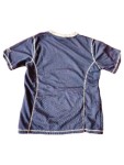 Vorschaubild 2 von Sportshirt Damen Blau Gr. 36/S Polyester Uni Sportlich Kurzarm