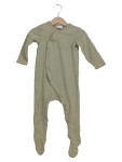 Vorschaubild 2 von Baby Strampler Overall Gr. 80 Oliv Rippstrick