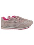 Vorschaubild 1 von Damen Sneaker low Gr. 41 Rosa Sportlich Lochmuster