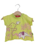 Vorschaubild 1 von Greenfield Kids Baby T-Shirt Gr. 62 Gelb Elefant Vogel Baumwolle