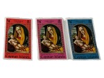 Vorschaubild 1 von Briefmarken Christmas 1969 Madonna mit Kind Set Mehrfarbig