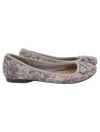 Vorschaubild 2 von Ballerinas Damen Schuhe Gr. 38 Lila Floral Feminin Frühjahr Sommer