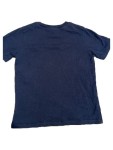 Vorschaubild 3 von T-Shirt Kinder Gr. 104 Blau Uni Basic Kurzarm Freizeit Ohne Verschluss