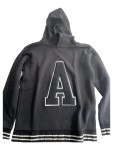 Vorschaubild 1 von Kapuzenpullover Kinder Gr. 158 Schwarz Baumwolle Polyester Schriftzug