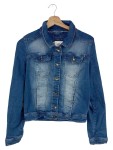 Vorschaubild 1 von Jeansjacke Damen Blau Gr. 40/L Casual Baumwolle Freizeit