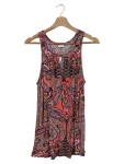 Vorschaubild 1 von Damen Freizeitkleid Gr. 36/S Mehrfarbig Paisley Muster