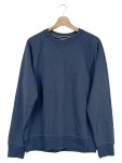 Vorschaubild 1 von Dry Roots Denimwear Herren Sweatshirt Pullover Gr. L Blau Baumwolle