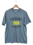Vorschaubild 1 von Sportshirt Herren Blau Gr. 52/L Polyester Schriftzug Sportlich