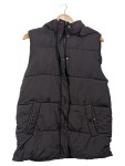 Vorschaubild 1 von Basic Damen Steppweste Schwarz Gr. S Wattiert Nylon Weste
