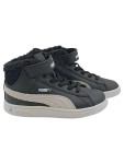 Vorschaubild 1 von Smash Mid Fur Kinder Sneaker Schwarz Grau Gefüttert Gr. 25