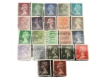 Vorschaubild 1 von Briefmarken Queen Elizabeth II. Verschiedene Werte Mehrfarbig Sammlung