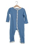 Vorschaubild 1 von HAPPY KIDS Baby Overall Strampler Gr. 86/92 Blau Baumwolle