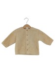 Vorschaubild 1 von Baby Fleecejacke Kinder Gr. 68 Beige Basic Langarm