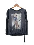 Vorschaubild 1 von Langarmshirt Damen Gr. 38/M Schwarz Casual Polyester
