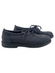 Vorschaubild 1 von Schnürschuhe Damen Gr. 39 Blau Wildleder Casual Halbschuhe